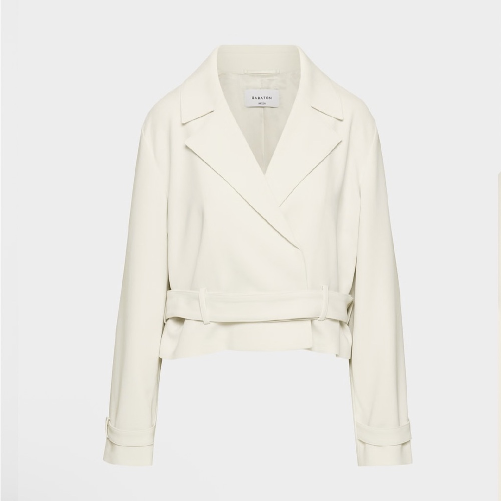 NWOT aritzia Babaton Postage Trench Coat - Sway Crepe XS